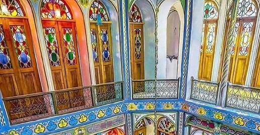معماری زیبای یک خانه در اصفهان